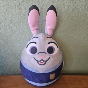 NWT- Tokyo Disney Resort 2017 Zootopia Judy Nick Reversable Cushion Special Edit